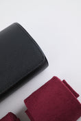 Bild in Galerie-Betrachter laden, Uhrenrolle 3 - Large - Midnight Black & Wine Red