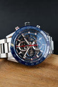 Bild in Galerie-Betrachter laden, Tag Heuer Carrera Calibre HEUER 01 Chronograph CAR201T.BA0766 - Detailansicht 3