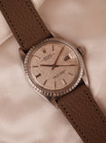 Bild in Galerie-Betrachter laden, Rolex Datejust 36 1603 Box + og. Papiere Linen Pie Pan Dial SERVICED
