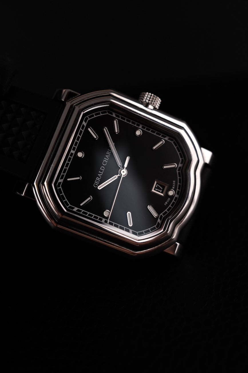 Gerald Charles Maestro Black Dial GC20A00 Box + og. Papiere