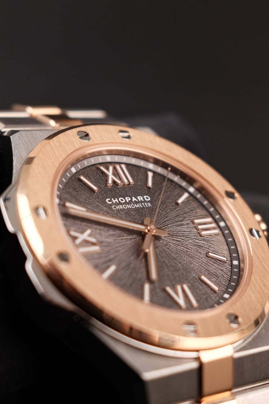 Chopard Alpine Eagle 298601-6001 Box + og. Papiere First Buyer's Invoice, German Delivered