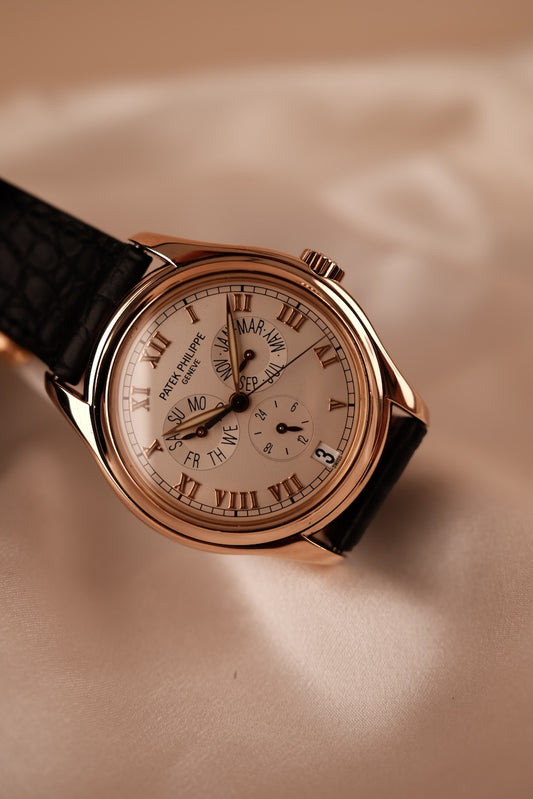 Patek Philippe Annual Calendar 5035R Original Papiere Rose Gold Cream Dial Additional Extract