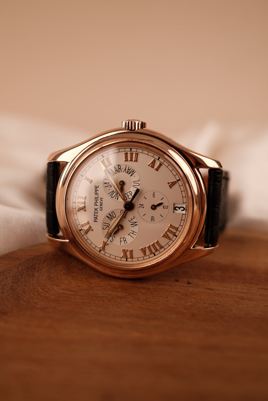 Patek Philippe Annual Calendar 5035R Original Papiere Rose Gold Cream Dial Additional Extract