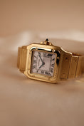 Bild in Galerie-Betrachter laden, Cartier Santos Carrée 2960 18k Gelbgold TOP ZUSTAND
