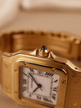 Bild in Galerie-Betrachter laden, Cartier Santos Carrée 2960 18k Gelbgold TOP ZUSTAND
