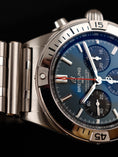 Bild in Galerie-Betrachter laden, Breitling Chronomat B01 42 AB0134 Box + og. Papiere Blue Dial, 99% New, First Buyers Invoice, German Delivered
