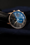 Bild in Galerie-Betrachter laden, IWC Portugieser Chronograph IW371415 Box + og. Papiere Rose Gold SERVICED
