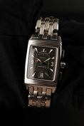 Load image into Gallery viewer, Jaeger-LeCoultre Reverso Gran Sport Chronograph 295859 Box + og. Papiere Rare Black Dial, 2024 Jaeger LeCoultre Service, LC DE
