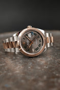 Carica l'immagine nel visualizzatore della galleria, Rolex Datejust 41 126331 Box + og. Papiere Steel/Rosegold, Wimbledon Dial
