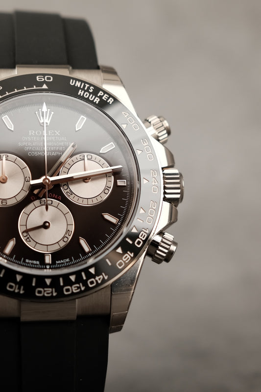 Rolex Daytona  126519LN Box + og. Papiere Whitegold NEW 08/2024 German First Buyer’s Invoice Stickered