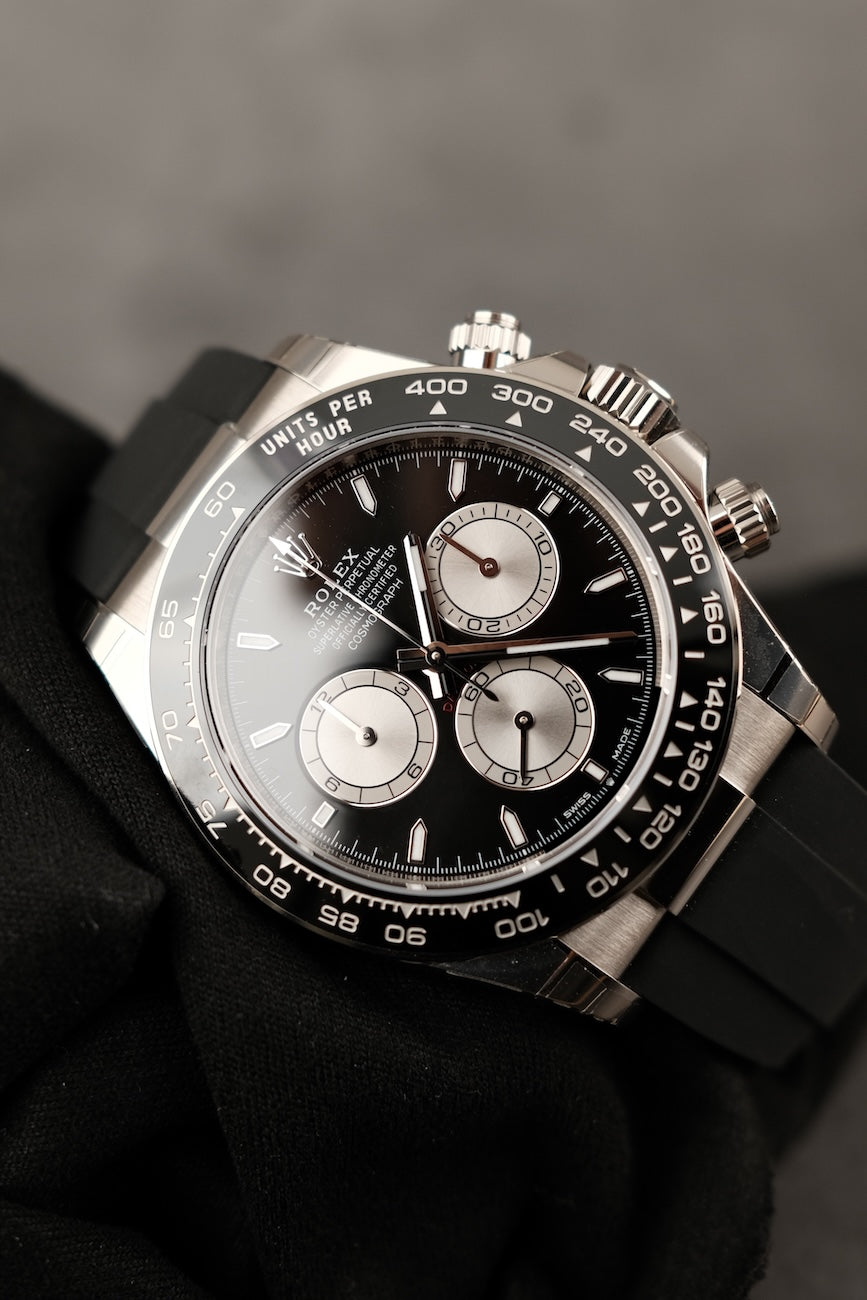 Rolex Daytona  126519LN Box + og. Papiere Whitegold NEW 08/2024 German First Buyer’s Invoice Stickered