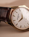 Load image into Gallery viewer, Patek Philippe Calatrava 5196J Box Patek Service 2021
