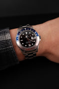 Bild in Galerie-Betrachter laden, Rolex GMT-Master  16700 Box + og. Papiere Faded Bezel, LC100
