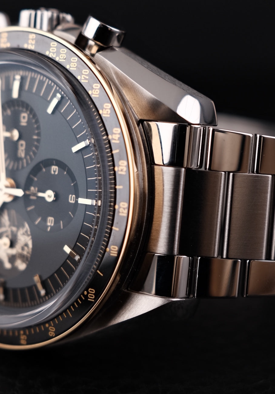 Omega Speedmaster Professional Moonwatch 31020425001001 Box + og. Papiere Apollo 11 50th Anniversary Limited Edition