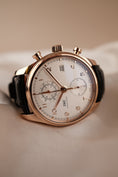 Bild in Galerie-Betrachter laden, IWC Portugieser Chronograph Classic IW390301 Box + og. Papiere SERVICED by IWC 2023
