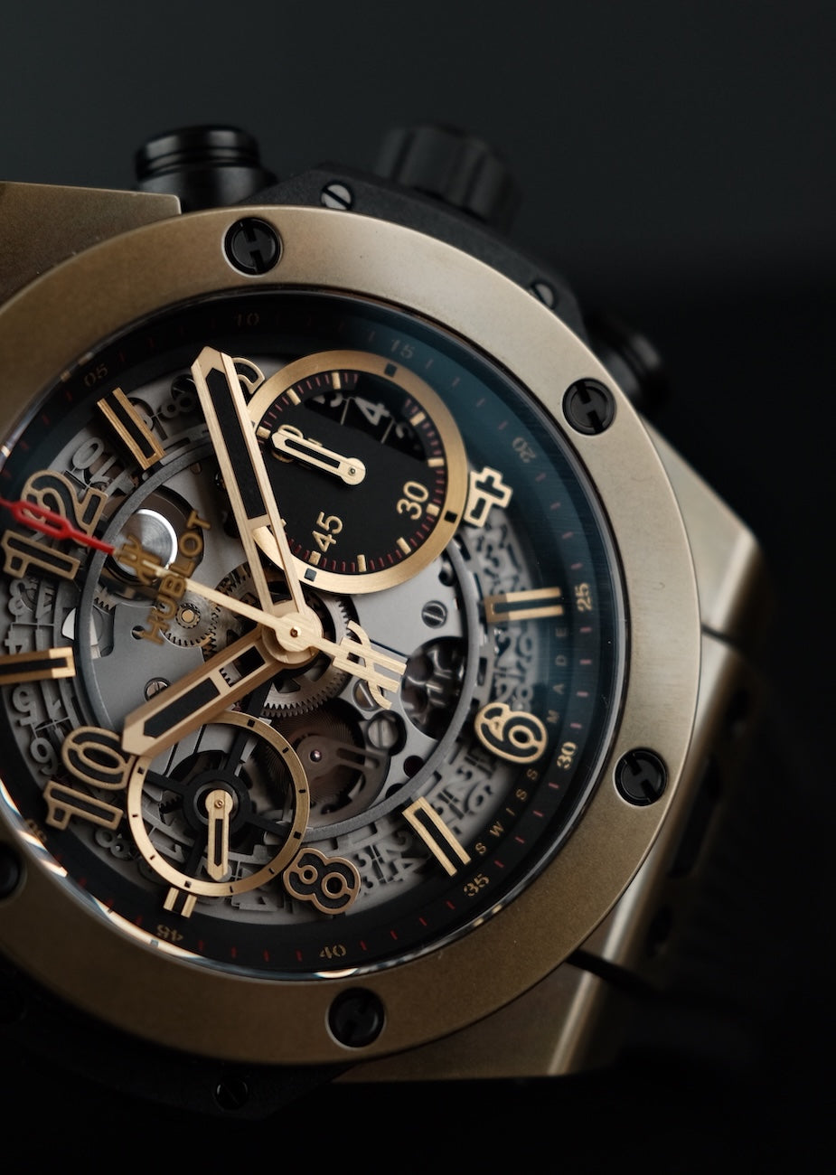 Hublot Big Bang Unico 441MX1138RX Box + og. Papiere Full Magic Gold Big Limited to 200 pieces, First Buyer's Invoice