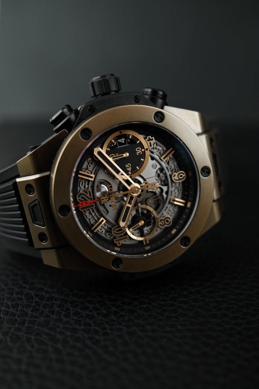 Hublot Big Bang Unico 441MX1138RX Box + og. Papiere Full Magic Gold Big Limited to 200 pieces, First Buyer's Invoice