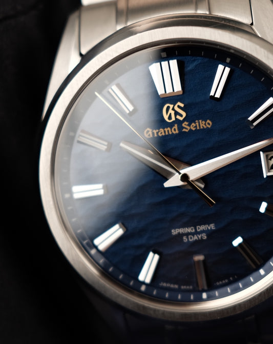 Grand Seiko Evolution 9 Lake Suwa Minamo SLGA007G Box + og. Papiere 140th Anniversay, Limited 2021 pieces, Spring Drive