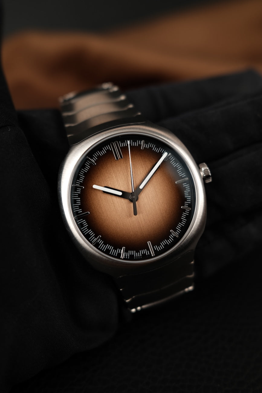 H.Moser & Cie Streamliner Centre Seconds Smoked Salmon Dial 6200-1207 Box + og. Papiere German Delivered