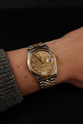 Bild in Galerie-Betrachter laden, Rolex Datejust 36 16233  Original Papiere Champagner Diamond Dial Big Diamonds, SERVICED
