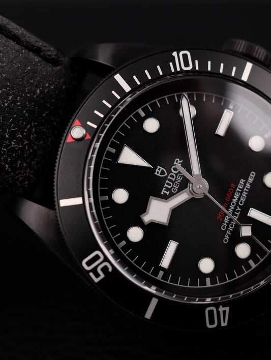 Tudor Black Bay Heritage Dark 79230DK Box + og. Papiere German Delivered, First Buyer's Invoice