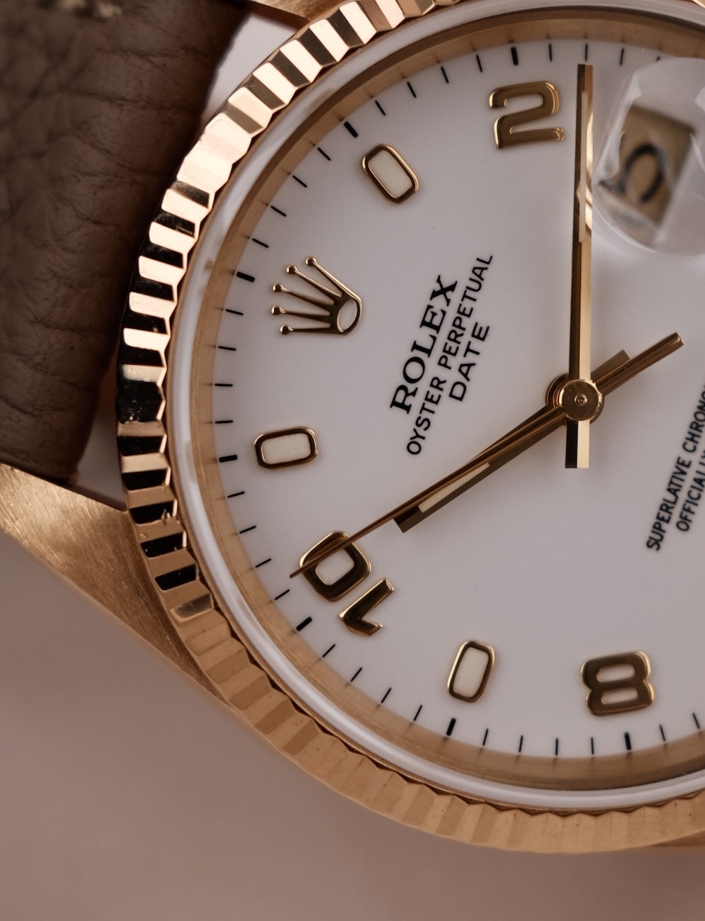 Rolex Oyster Perpetual Date 15238 Box + og. Papiere