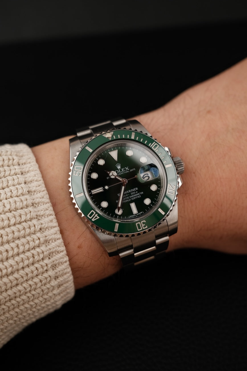 Rolex Submariner Date "Hulk" 2016 116610LV Box + og. Papiere