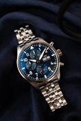 Bild in Galerie-Betrachter laden, IWC Fliegeruhr Chronograph Pilot's  IW378004 Box + og. Papiere incl. 2 IWC Straps + Clasp
