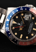 Carica l'immagine nel visualizzatore della galleria, Rolex GMT-Master "Pepsi" 16750 Box Matte Tritium Dial and Hands Rolex Service 2017
