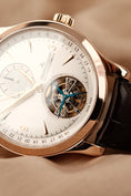 Load image into Gallery viewer, Jaeger-LeCoultre Master Tourbillon Q1562421 Box + Service Papers, Dualtime
