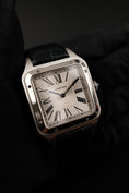 Load image into Gallery viewer, Cartier Santos Dumont WSSA0032 Box + og. Papiere Steel
