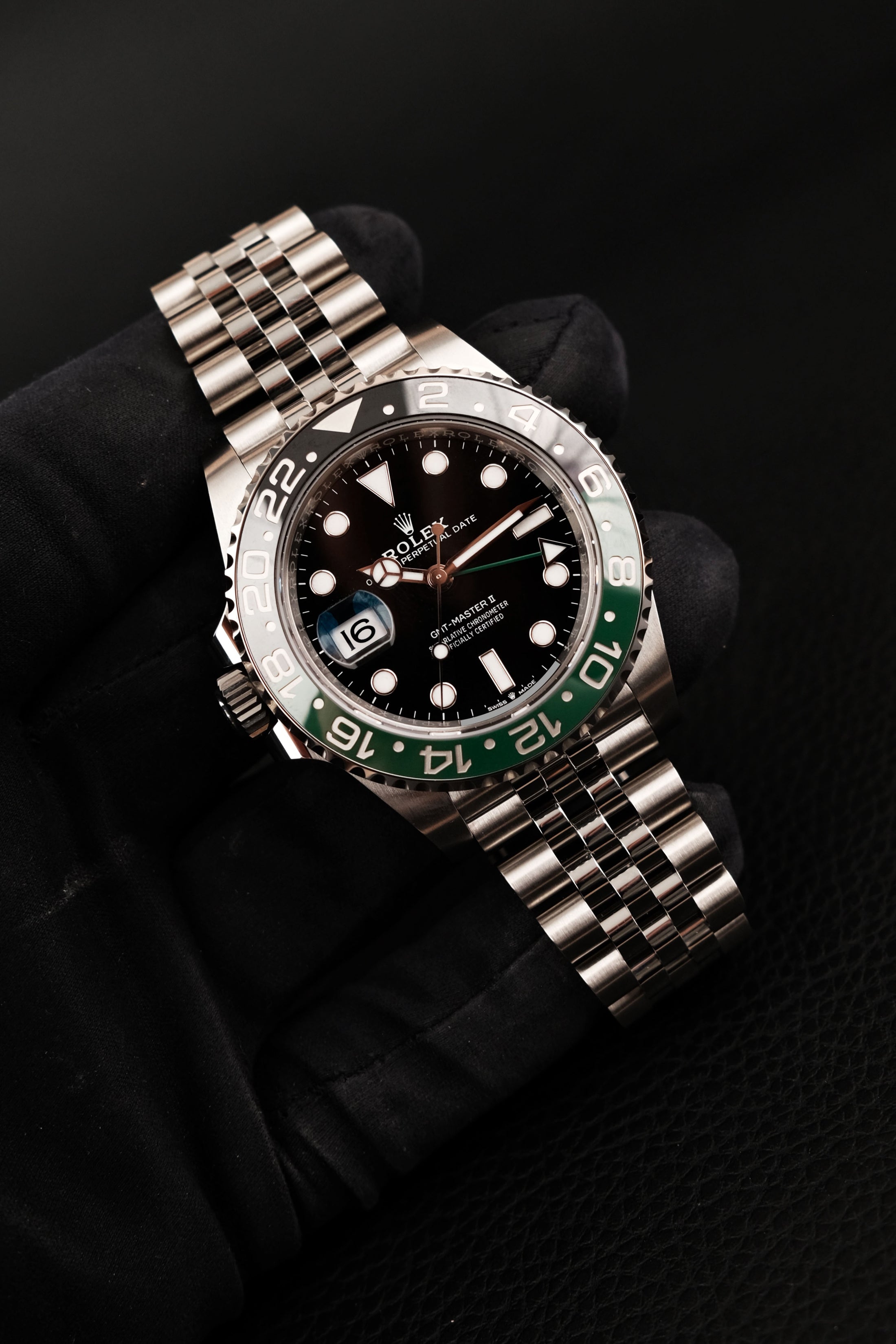 Rolex GMT-Master II "Sprite" 126720VTNR Box + og. Papiere New