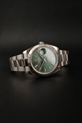 Bild in Galerie-Betrachter laden, Rolex Datejust 41 Mintgreen 126334 Box + og. Papiere Oyster
