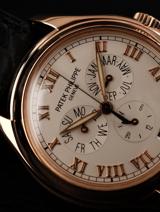 Patek Philippe Annual Calendar 5035R Original Papiere Rose Gold Cream Dial Additional Extract