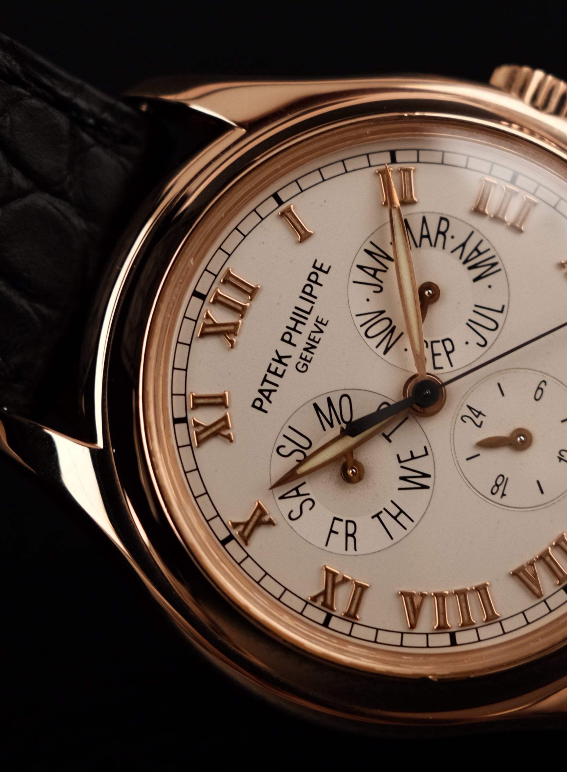 Patek Philippe Annual Calendar 5035R Original Papiere Rose Gold Cream Dial Additional Extract