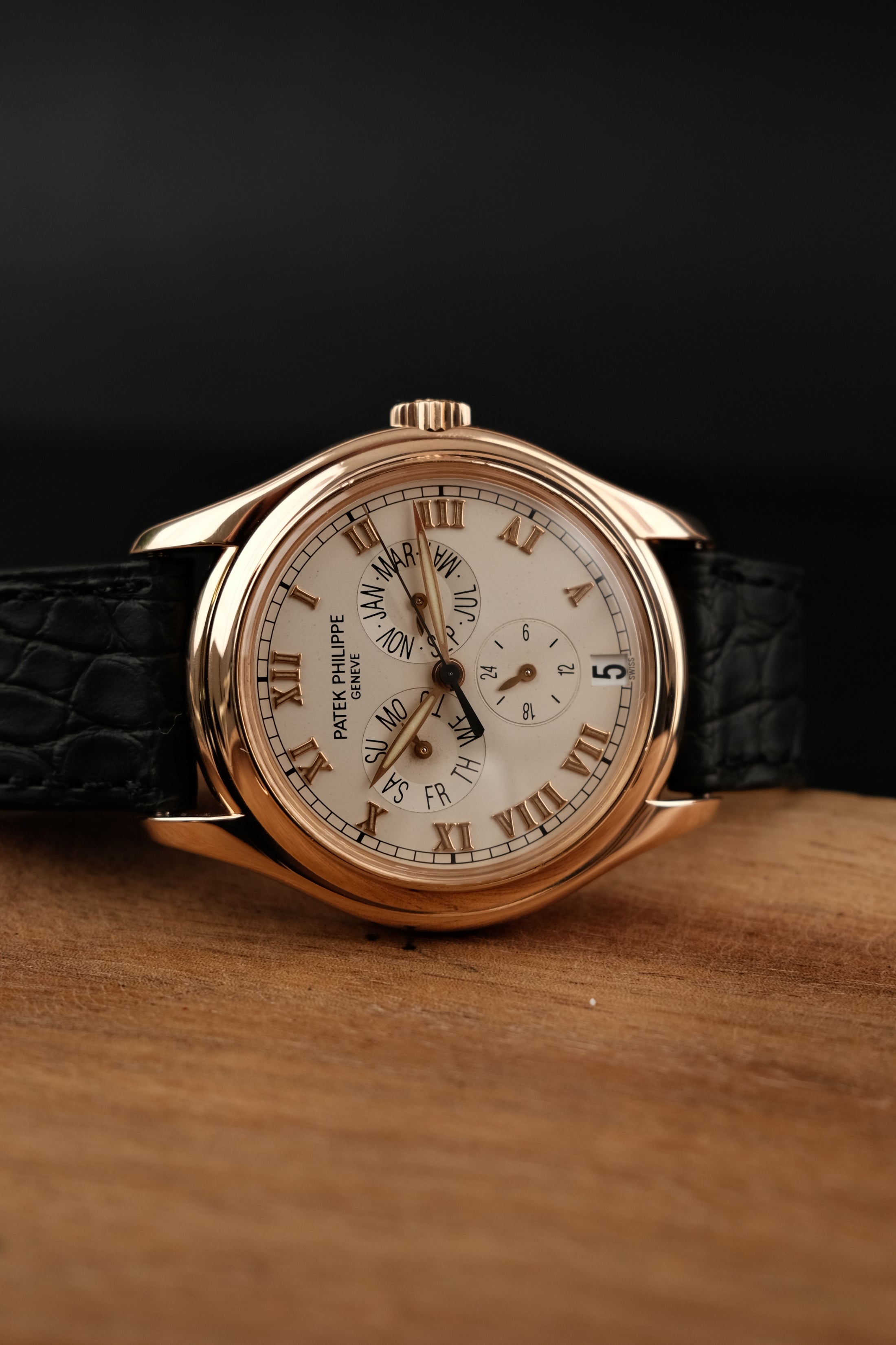 Patek Philippe Annual Calendar 5035R Original Papiere Rose Gold Cream Dial Additional Extract