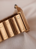 Load image into Gallery viewer, Cartier Santos Galbée 887901 Box + og. Papiere 18k Gold, Open Papers
