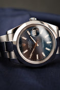 Cargar la imagen en la vista de la galería, Rolex Datejust II 116300 Box + og. Papiere Blue Stick Dial
