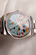 Bild in Galerie-Betrachter laden, Rolex Oyster Perpetual 41mm 124300 Box + og. Papiere Turquoise Celebration Dial, New
