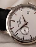 Charger l'image dans la visionneuse de la galerie, Vacheron Constantin Patrimony 87172 Service Papers/Extrakt White Dial, Service 10/2023
