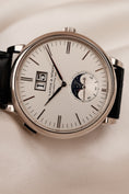 Bild in Galerie-Betrachter laden, A. Lange und Söhne Saxonia  384026 Box + og. Papiere Moonphase, White Gold, German Delivered
