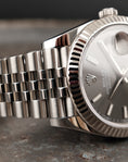 Bild in Galerie-Betrachter laden, Rolex Datejust 41  126334 Box + og. Papiere Grey Rhodium Dial Jubilee Bracelet
