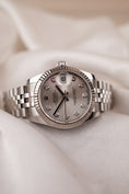 Bild in Galerie-Betrachter laden, Rolex Datejust 31 178274 Box + og. Papiere Silver Diamond Dial SERVICED
