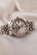 Bild in Galerie-Betrachter laden, Rolex Datejust 31 178274 Box + og. Papiere Silver Diamond Dial SERVICED
