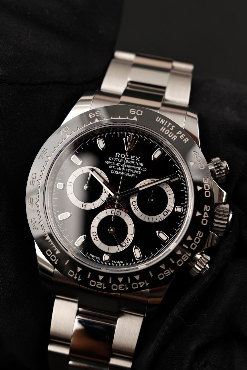 Rolex Daytona 116500LN Box + og. Papiere Ceramic, Black Dial