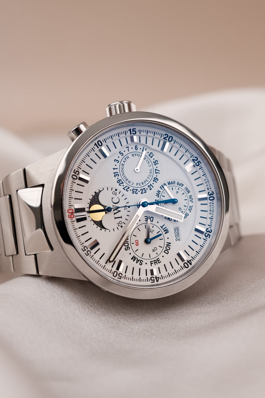 IWC GST Perpetual Calendar IW3756 Box + og. Papiere IWC Service 2023 German Delivered