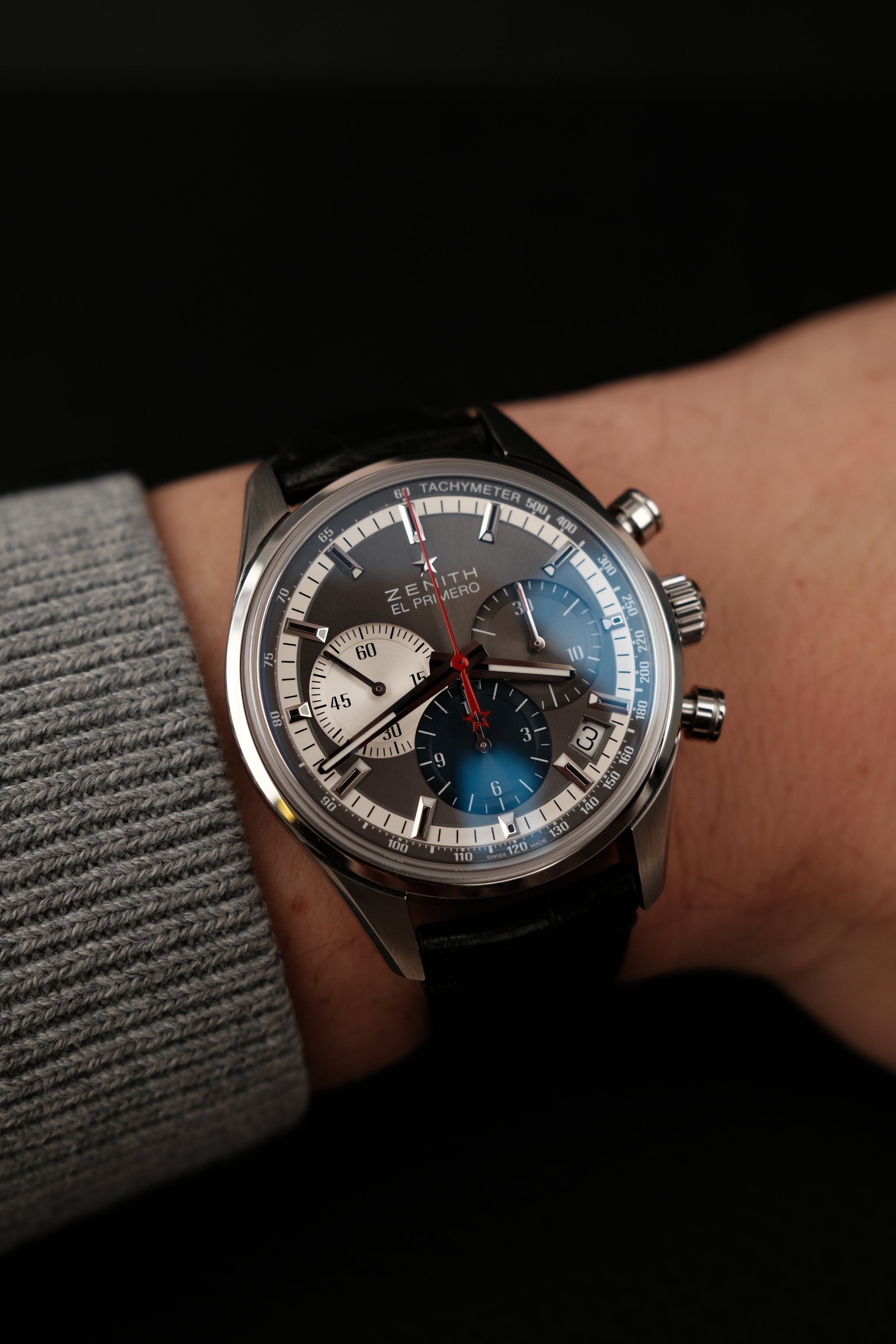 Zenith El Primero 032150400/26C714 Box + og. Papiere