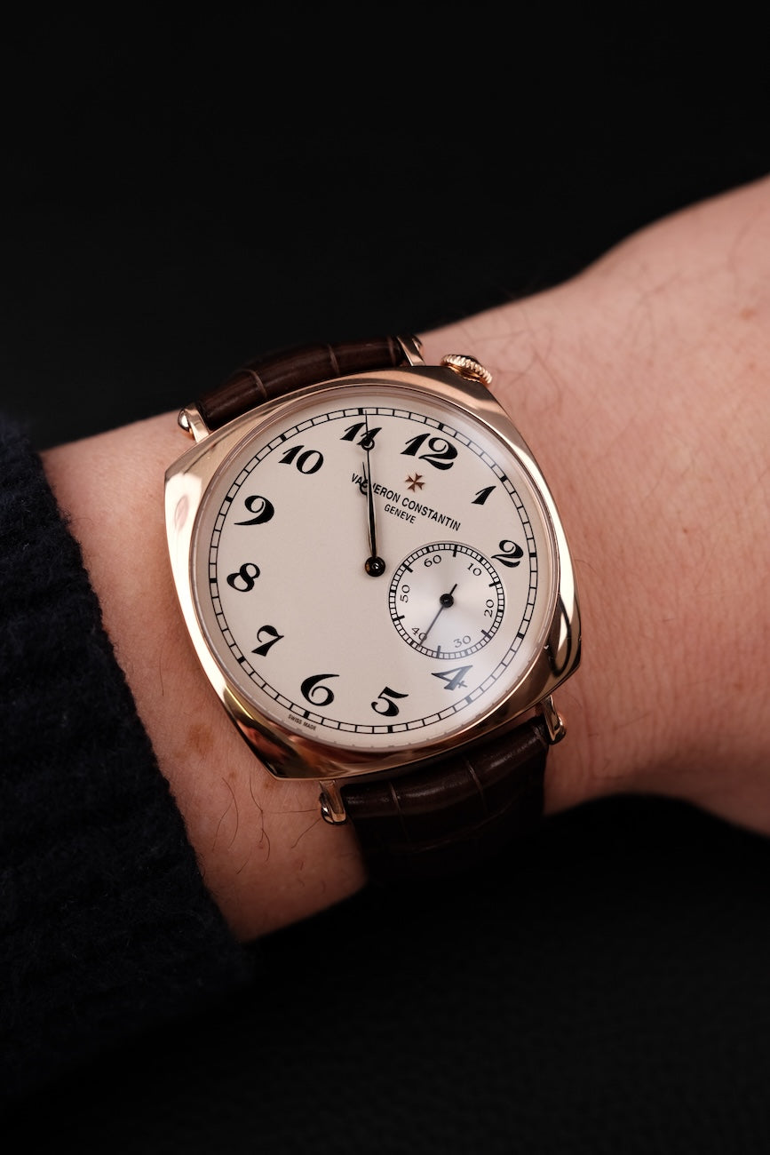 Vacheron Constantin Historiques 82035/000R-9359  Box + og. Papiere American 1921, Rosegold