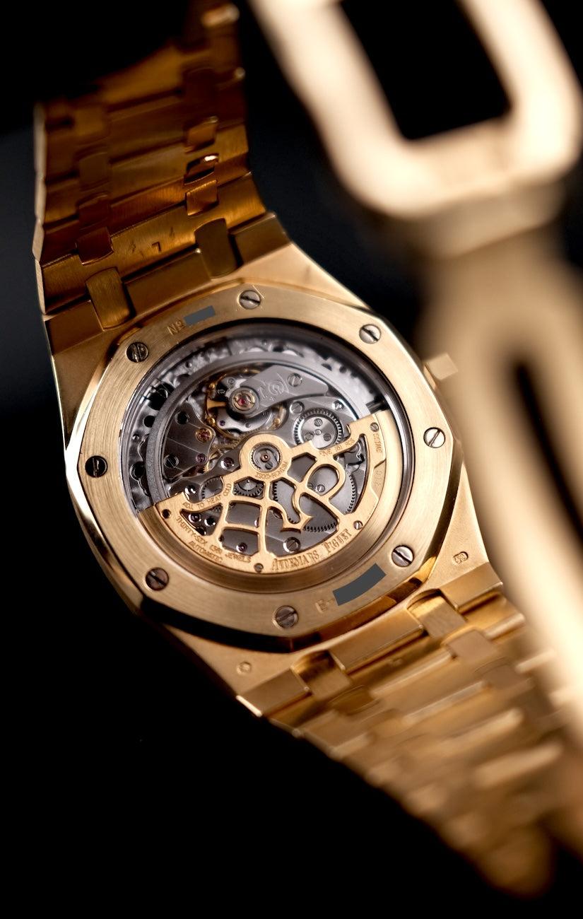 Audemars Piguet Royal Oak Jumbo 15202BA Box + og. Papiere 125th Anniversary Edition 2000 Collector´s Set First Edition