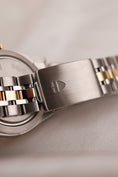 Bild in Galerie-Betrachter laden, Tudor Prince Date Day, S/G, Fluted Bezel, Diamond Linen Dial 76213 Original Papiere
